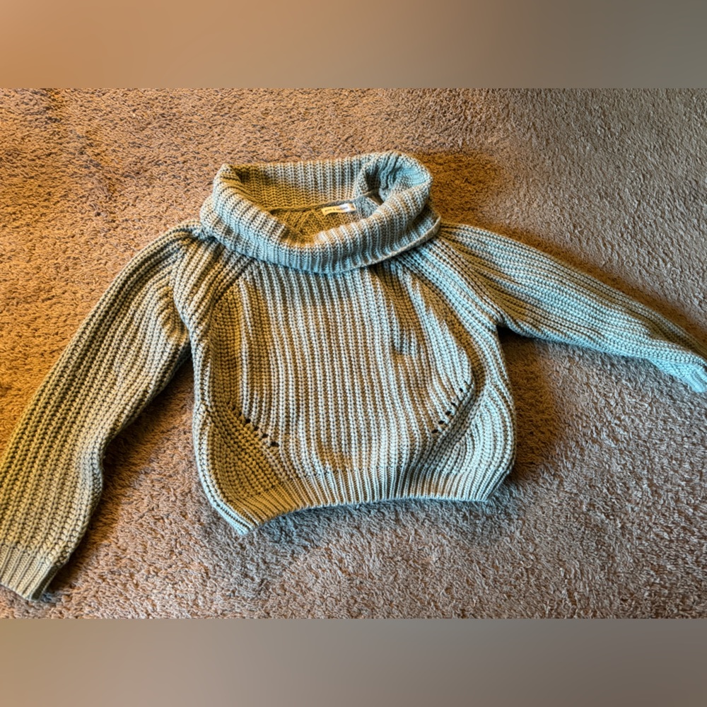 Cropped Moon & Madison sweater